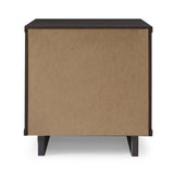 Granville 2-Piece Standard Dresser and Nightstand Set in Dark Grey by Manhattan Comfort at Eve Furniture