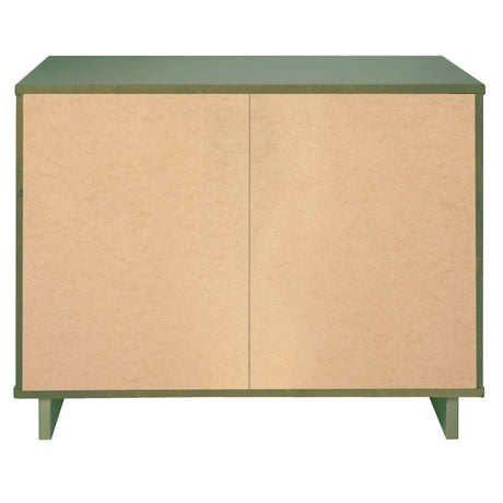Granville 2-Piece Standard Dresser and Nightstand Set in Sage Green by Manhattan Comfort at Eve Furniture