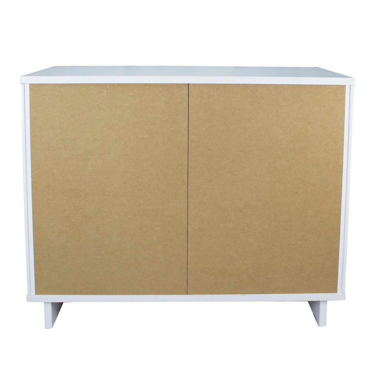 Granville 2-Piece Tall Chest and Standard Dresser Set in White by Manhattan Comfort at Eve Furniture