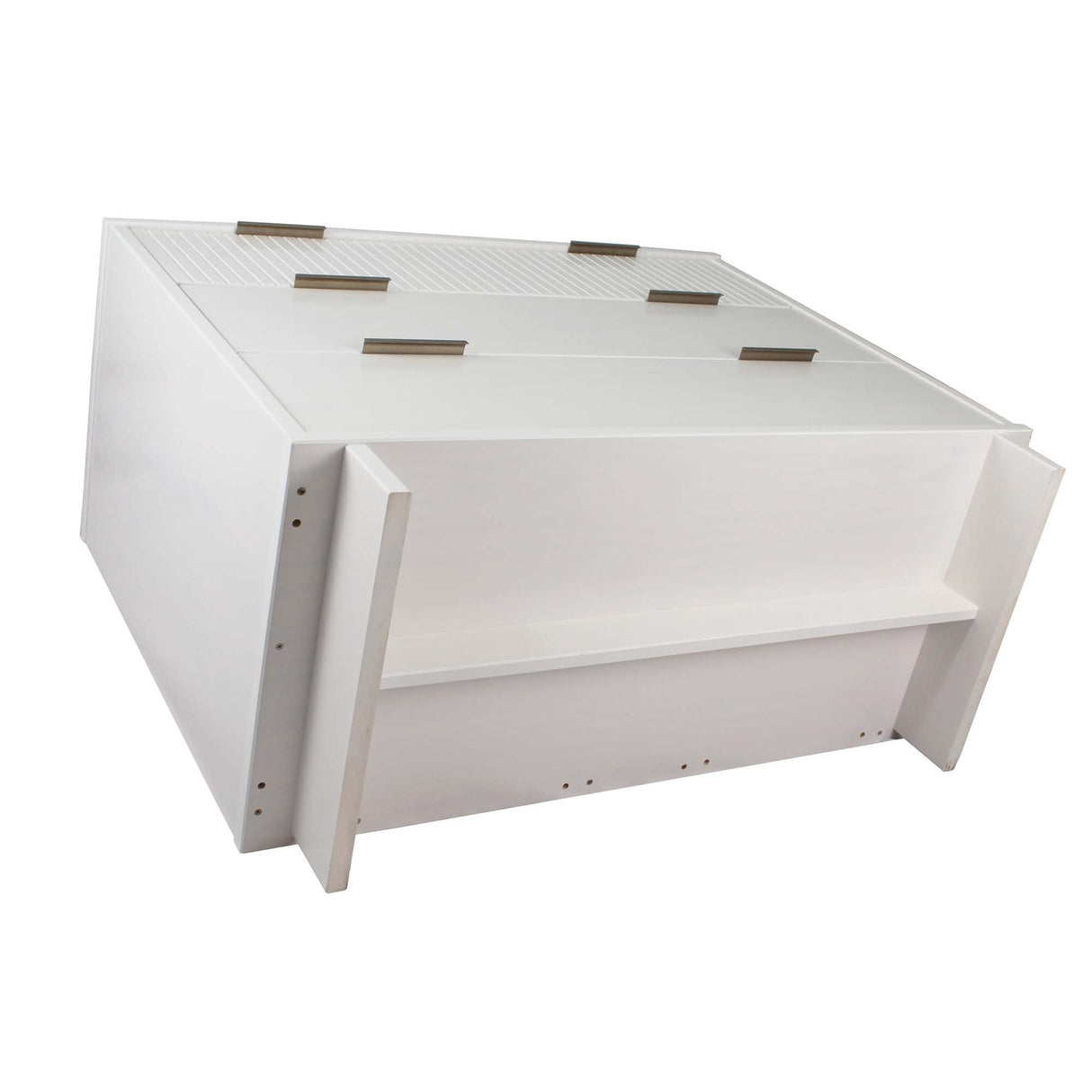 Granville 2-Piece Tall Chest and Standard Dresser Set in White by Manhattan Comfort at Eve Furniture