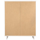 Granville 2-Piece Tall Chest and Standard Dresser Set in White by Manhattan Comfort at Eve Furniture