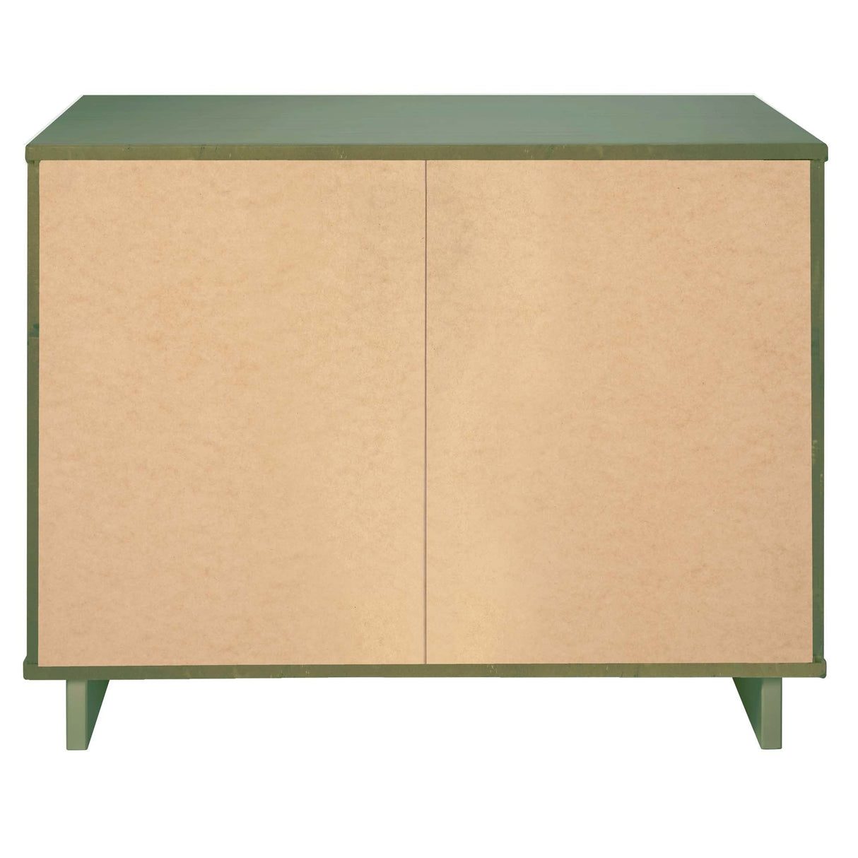 Granville 2-Piece Tall Narrow and Standard Dresser Set in Sage Green by Manhattan Comfort at Eve Furniture