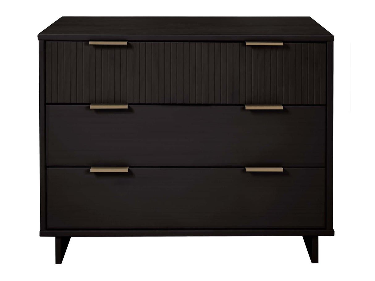 Granville 38.18 Standard Dresser in Black by Manhattan Comfort at Eve Furniture