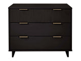 Granville 38.18 Standard Dresser in Black by Manhattan Comfort at Eve Furniture