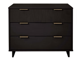 Granville 38.18 Standard Dresser in Black by Manhattan Comfort at Eve Furniture
