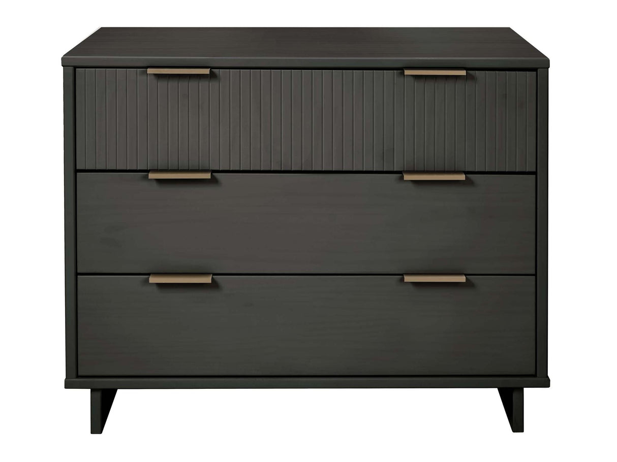 Granville 38.18 Standard Dresser in Dark Grey by Manhattan Comfort at Eve Furniture