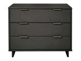 Granville 38.18 Standard Dresser in Dark Grey by Manhattan Comfort at Eve Furniture