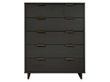 Granville 45.27 Tall Dresser in Dark Grey by Manhattan Comfort at Eve Furniture