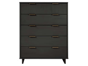 Granville 45.27 Tall Dresser in Dark Grey by Manhattan Comfort at Eve Furniture