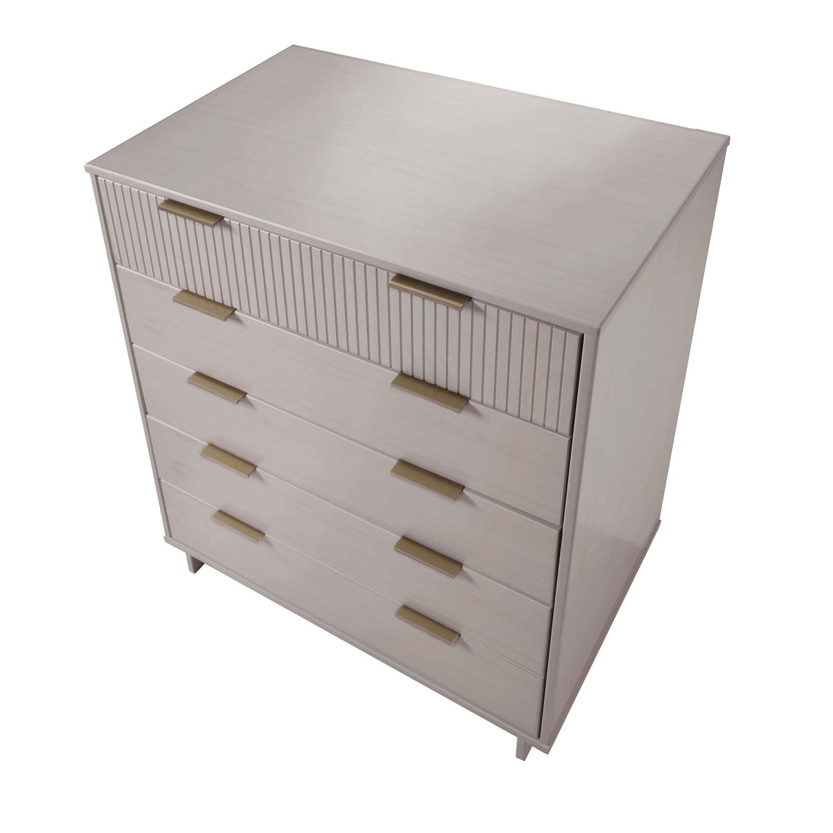Granville 45.27 Tall Dresser in Light Grey by Manhattan Comfort at Eve Furniture