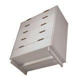 Granville 45.27 Tall Dresser in Light Grey by Manhattan Comfort at Eve Furniture