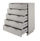 Granville 45.27 Tall Dresser in Light Grey by Manhattan Comfort at Eve Furniture