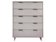 Granville 45.27 Tall Dresser in Light Grey by Manhattan Comfort at Eve Furniture