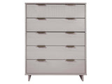 Granville 45.27 Tall Dresser in Light Grey by Manhattan Comfort at Eve Furniture