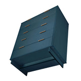 Granville 45.27 Tall Dresser in Midnight Blue by Manhattan Comfort at Eve Furniture