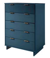 Granville 45.27 Tall Dresser in Midnight Blue by Manhattan Comfort at Eve Furniture