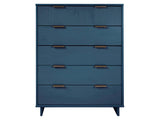 Granville 45.27 Tall Dresser in Midnight Blue by Manhattan Comfort at Eve Furniture