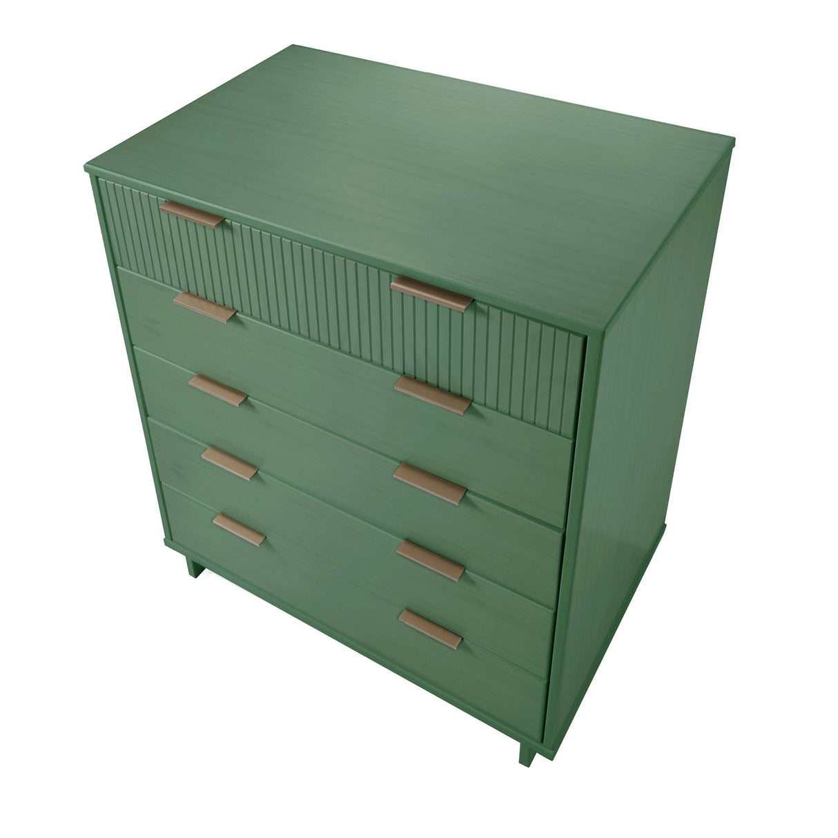 Granville 45.27 Tall Dresser in Sage Green by Manhattan Comfort at Eve Furniture
