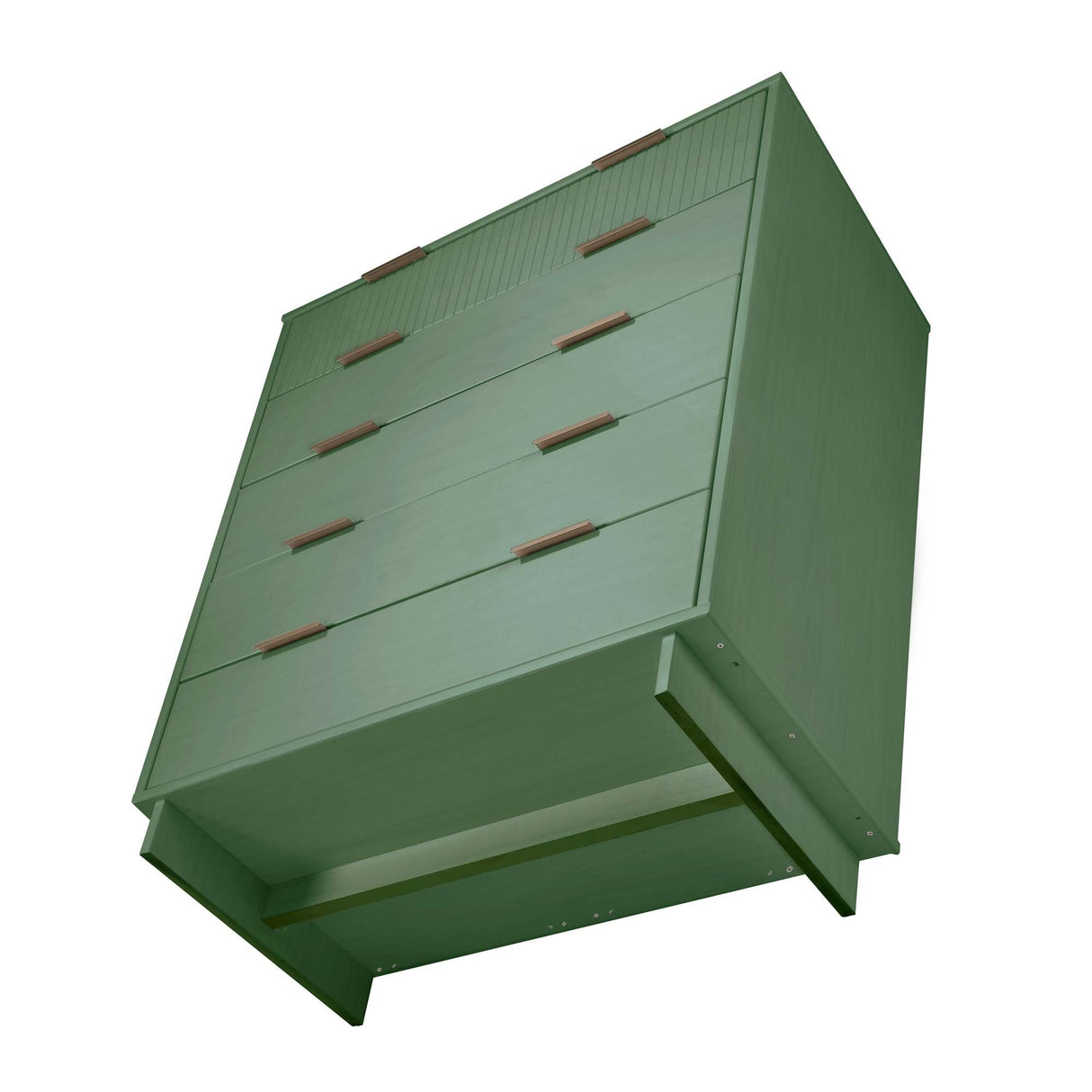 Granville 45.27 Tall Dresser in Sage Green by Manhattan Comfort at Eve Furniture