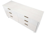 Granville 55.07 Double Wide Dresser in White by Manhattan Comfort at Eve Furniture