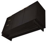 Granville 55.07 Sideboard in Black by Manhattan Comfort at Eve Furniture