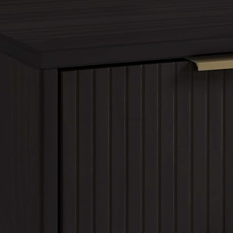 Granville 55.07 Sideboard in Black by Manhattan Comfort at Eve Furniture