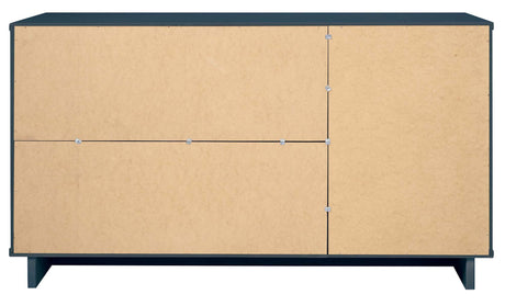 Granville 55.07 Sideboard in Midnight Blue by Manhattan Comfort at Eve Furniture