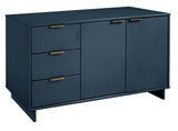 Granville 55.07 Sideboard in Midnight Blue by Manhattan Comfort at Eve Furniture