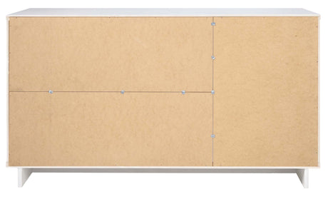 Granville 55.07 Sideboard in White by Manhattan Comfort at Eve Furniture