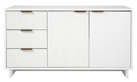 Granville 55.07 Sideboard in White by Manhattan Comfort at Eve Furniture