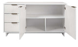 Granville 55.07 Sideboard in White by Manhattan Comfort at Eve Furniture