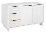 Granville 55.07 Sideboard in White by Manhattan Comfort at Eve Furniture