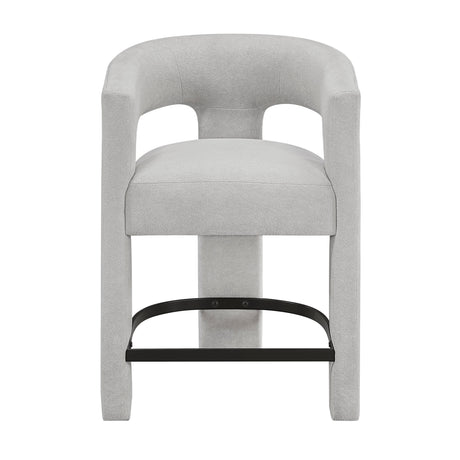 Granville Light Gray Counter Height Chair by Homelegance at Eve Furniture