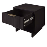 Granville Nightstand 1.0 in Black (set of 2) by Manhattan Comfort at Eve Furniture