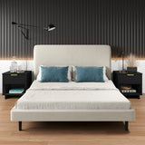 Granville Nightstand 1.0 in Black (set of 2) by Manhattan Comfort at Eve Furniture