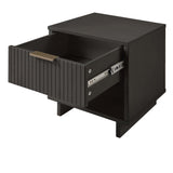 Granville Nightstand 1.0 in Dark Grey by Manhattan Comfort at Eve Furniture