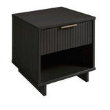Granville Nightstand 1.0 in Dark Grey by Manhattan Comfort at Eve Furniture