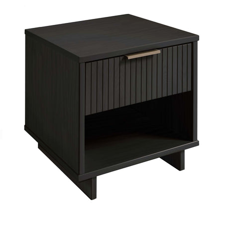 Granville Nightstand 1.0 in Dark Grey by Manhattan Comfort at Eve Furniture