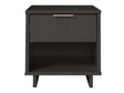 Granville Nightstand 1.0 in Dark Grey by Manhattan Comfort at Eve Furniture