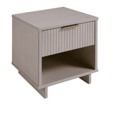 Granville Nightstand 1.0 in Light Grey by Manhattan Comfort at Eve Furniture