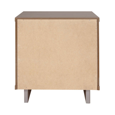 Granville Nightstand 1.0 in Light Grey by Manhattan Comfort at Eve Furniture