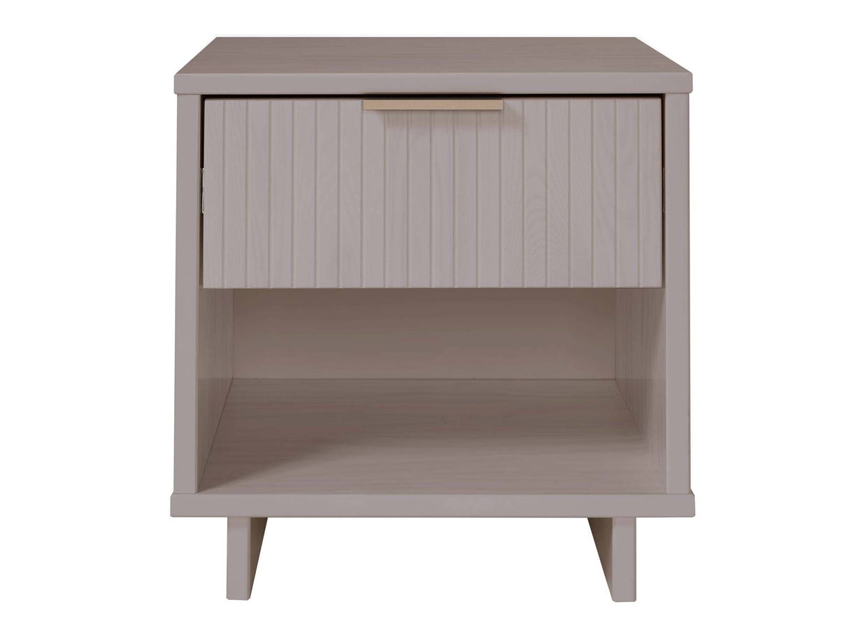 Granville Nightstand 1.0 in Light Grey by Manhattan Comfort at Eve Furniture