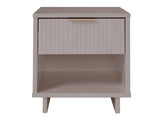 Granville Nightstand 1.0 in Light Grey by Manhattan Comfort at Eve Furniture