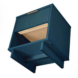 Granville Nightstand 1.0 in Midnight Blue by Manhattan Comfort at Eve Furniture