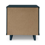 Granville Nightstand 1.0 in Midnight Blue by Manhattan Comfort at Eve Furniture