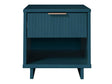 Granville Nightstand 1.0 in Midnight Blue by Manhattan Comfort at Eve Furniture