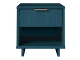 Granville Nightstand 1.0 in Midnight Blue by Manhattan Comfort at Eve Furniture