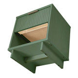 Granville Nightstand 1.0 in Sage Green by Manhattan Comfort at Eve Furniture