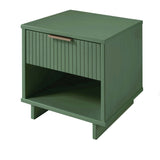 Granville Nightstand 1.0 in Sage Green by Manhattan Comfort at Eve Furniture