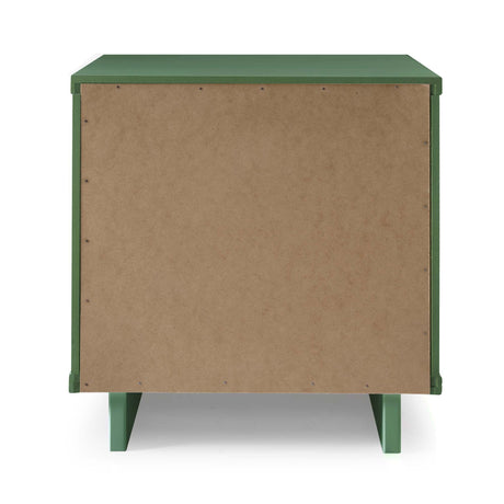 Granville Nightstand 1.0 in Sage Green by Manhattan Comfort at Eve Furniture